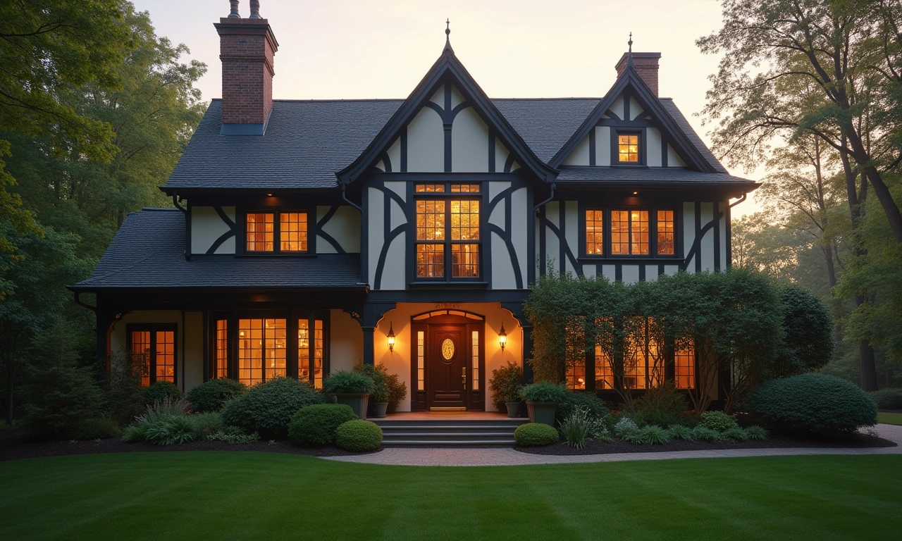 Scarsdale Tudor estate at pre-dawn — executive sleep protocol Gold Coast